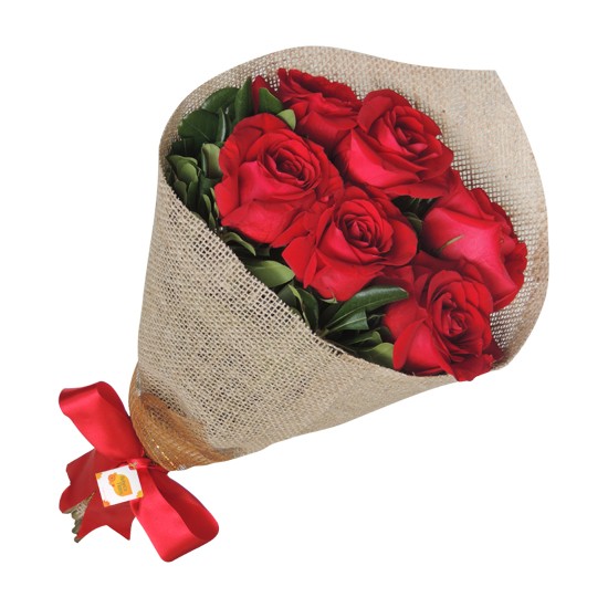 Buquê com 6 Rosas Colombianas