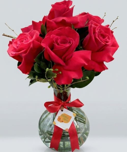Arranjo de Rosas Colombianas ( Medio )