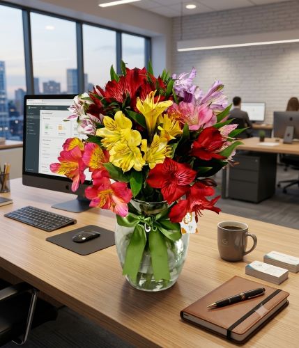 Alstroemerias &amp; Flores Mistas | Rebeca Flores